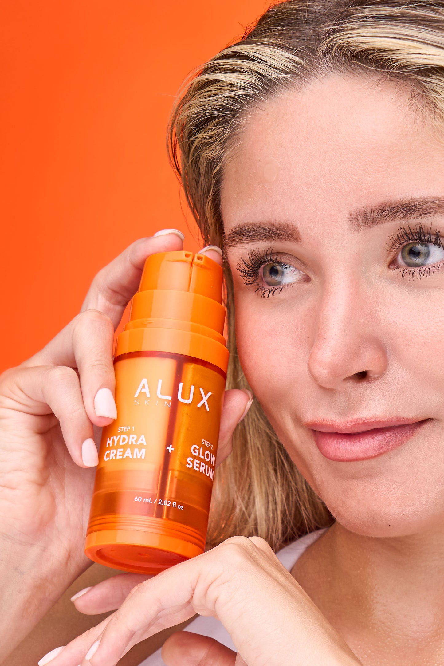 Alux Skin 2 en 1 Hydra Cream + Glow Serum